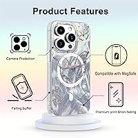 Vista 699 de I-MGAE-IN-AR - Funda diseñada para iPhone 12 y 12 Pro, diseño de mariposa plateada brillante, funda protectora de poliuretano termoplástico, suave