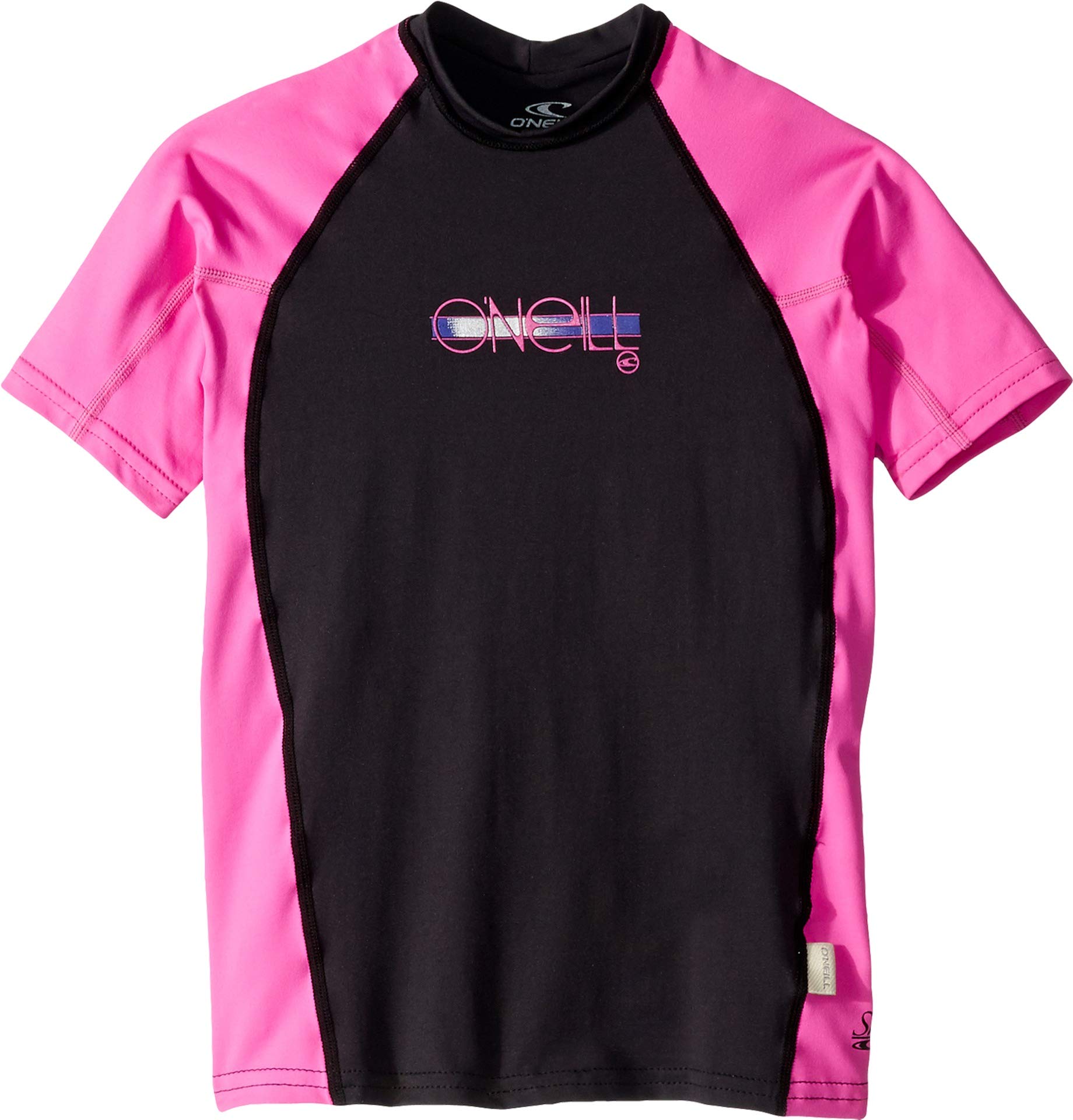 O'Neill Girls Premium Skins Upf 50+ Short Sleeve Rash Guard
