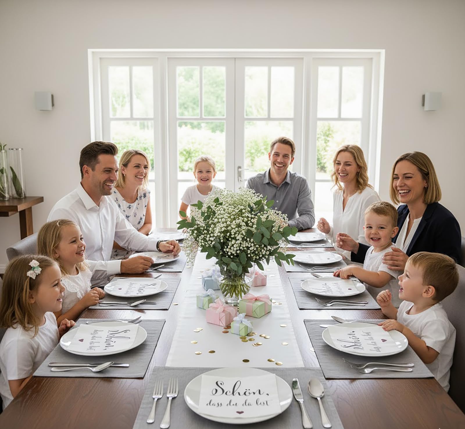 Servietten First Communion Bordeaux Für Kommunion Konfirmation