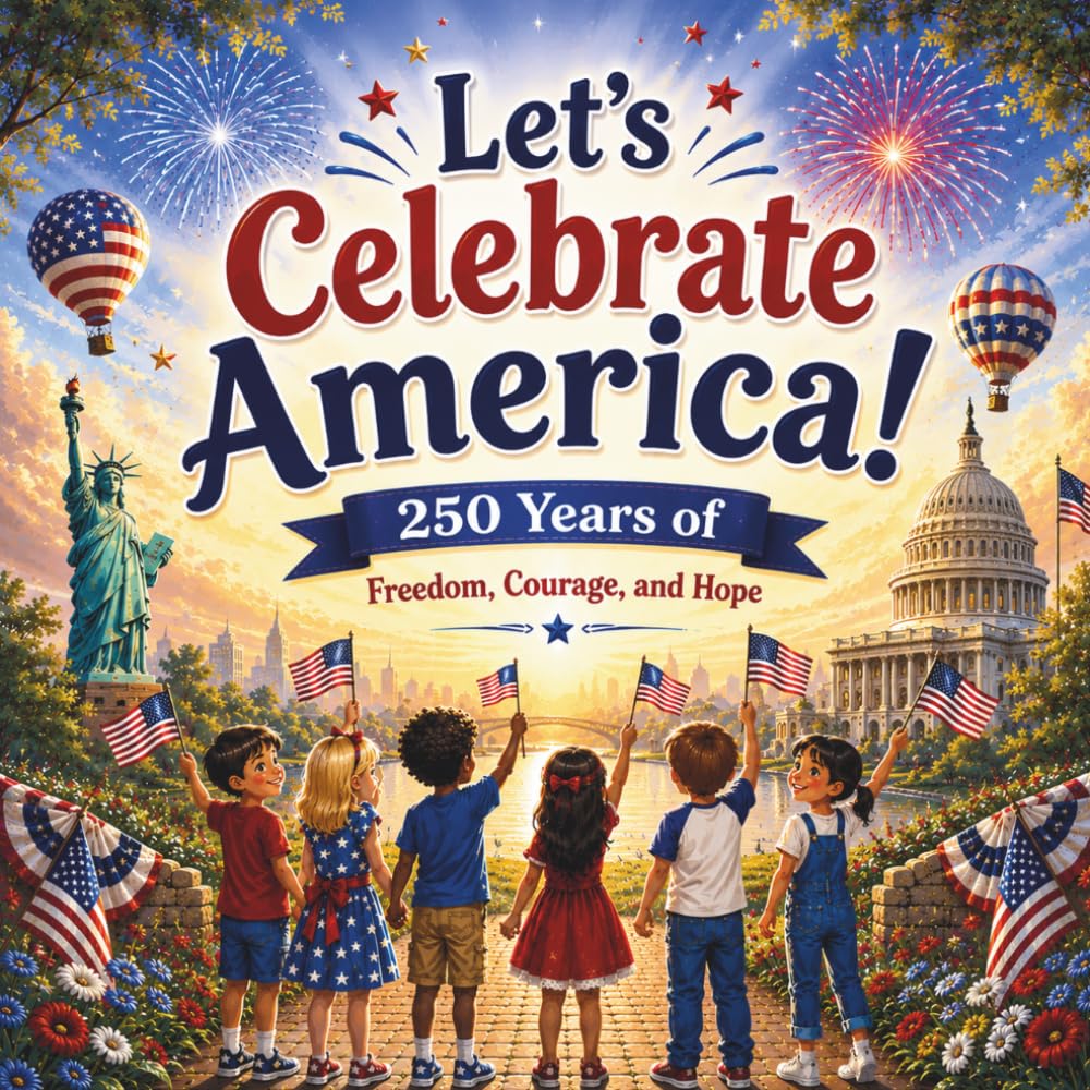 Let's Celebrate America!: 250 Years of of Freedom, Courage, and Hope
