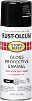 Vista 44 de Rust-Oleum 7732830 Stops Rust Pintura en Aerosol, 12 oz, Verde Cazador Satinado