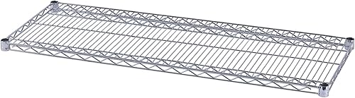 Alera SW584818SR - Estantes industriales de alambre extra, 48 x 18, color plateado (caja de 2)