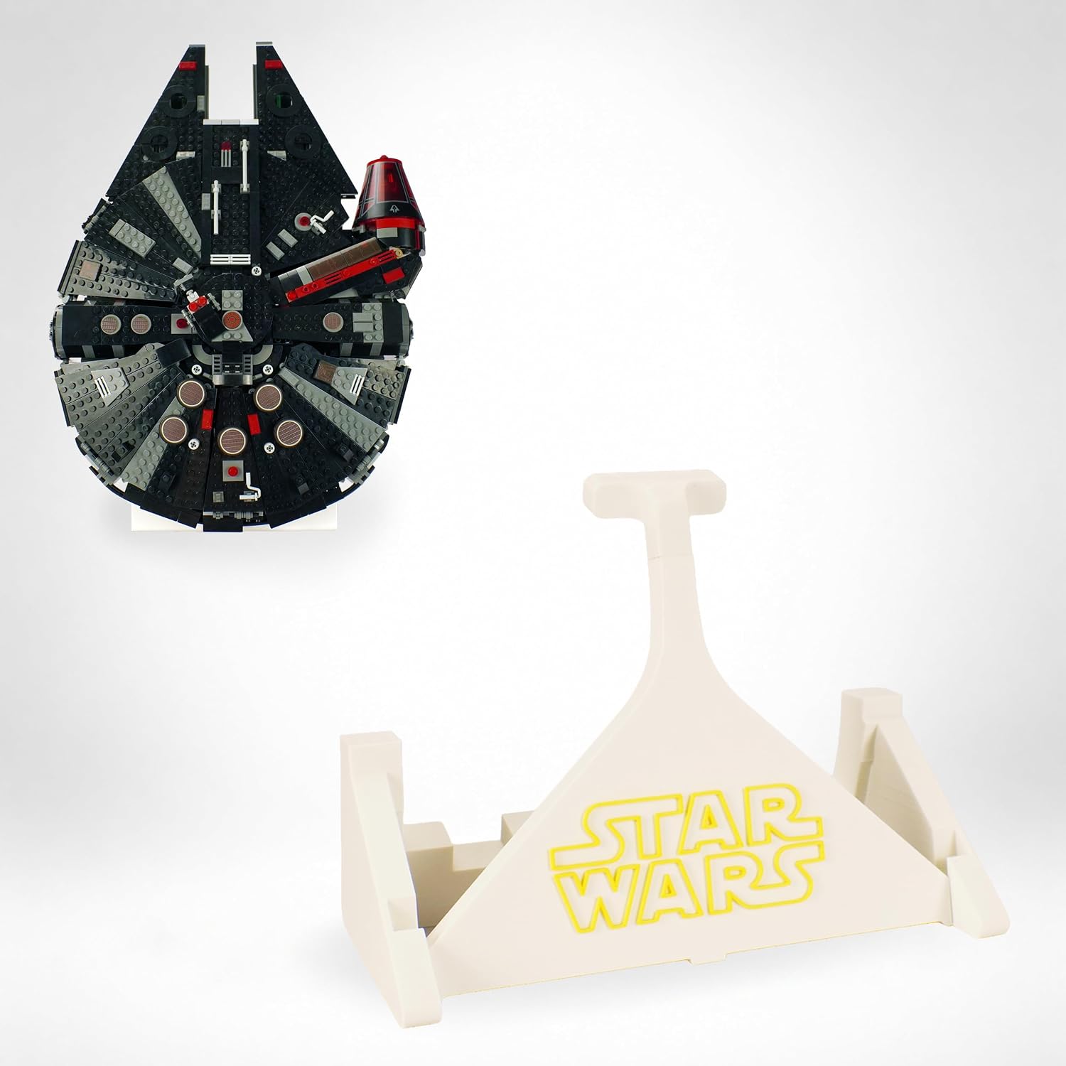 Display Stand for LEGO Star Wars Dark Falcon 75389 White