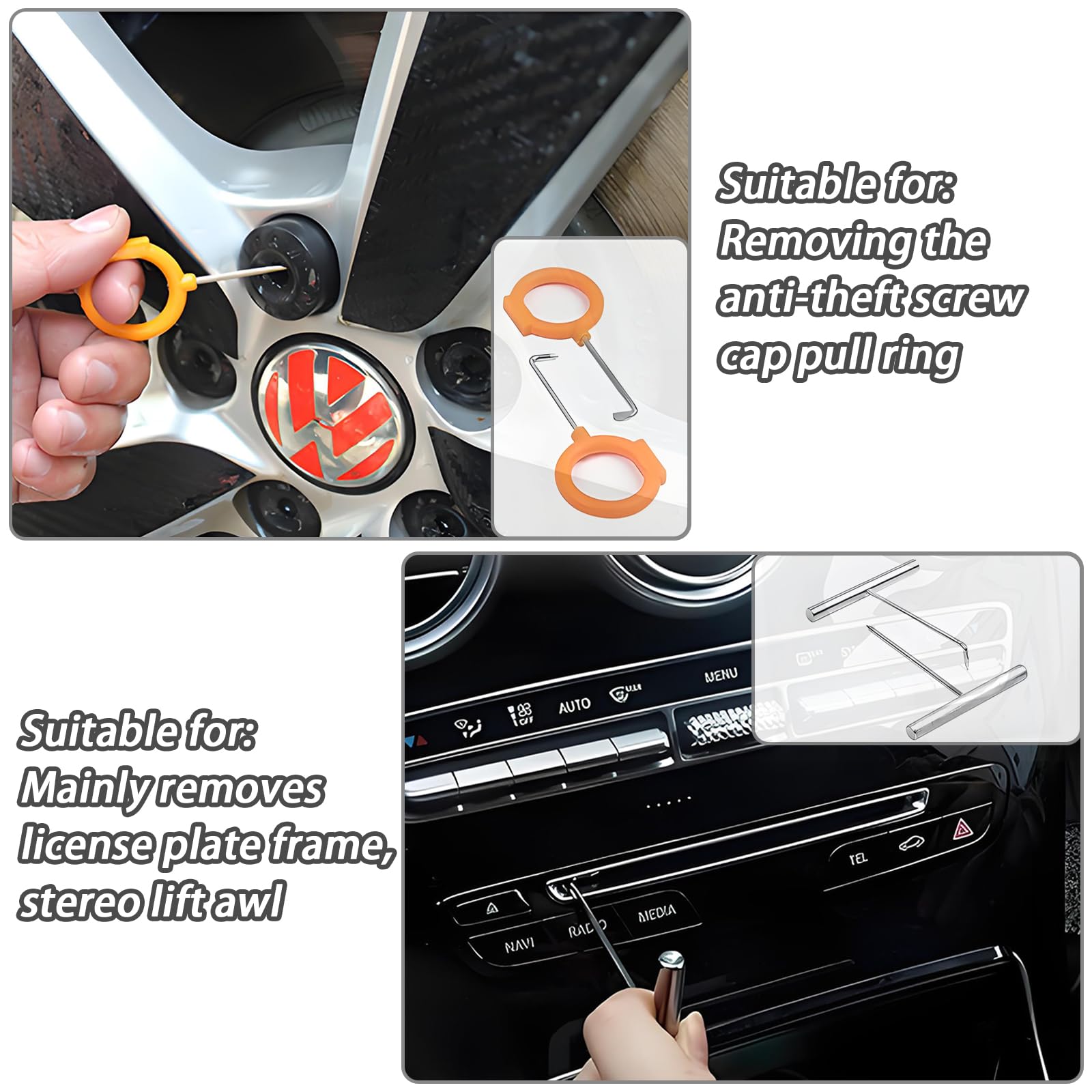 12 strumenti di rimozione autoradio aggiornati strumenti di rimozione autoradio universali chiavi di rimozione radio multifunzione strumenti di rimozione per cruscotto e console centrale e
