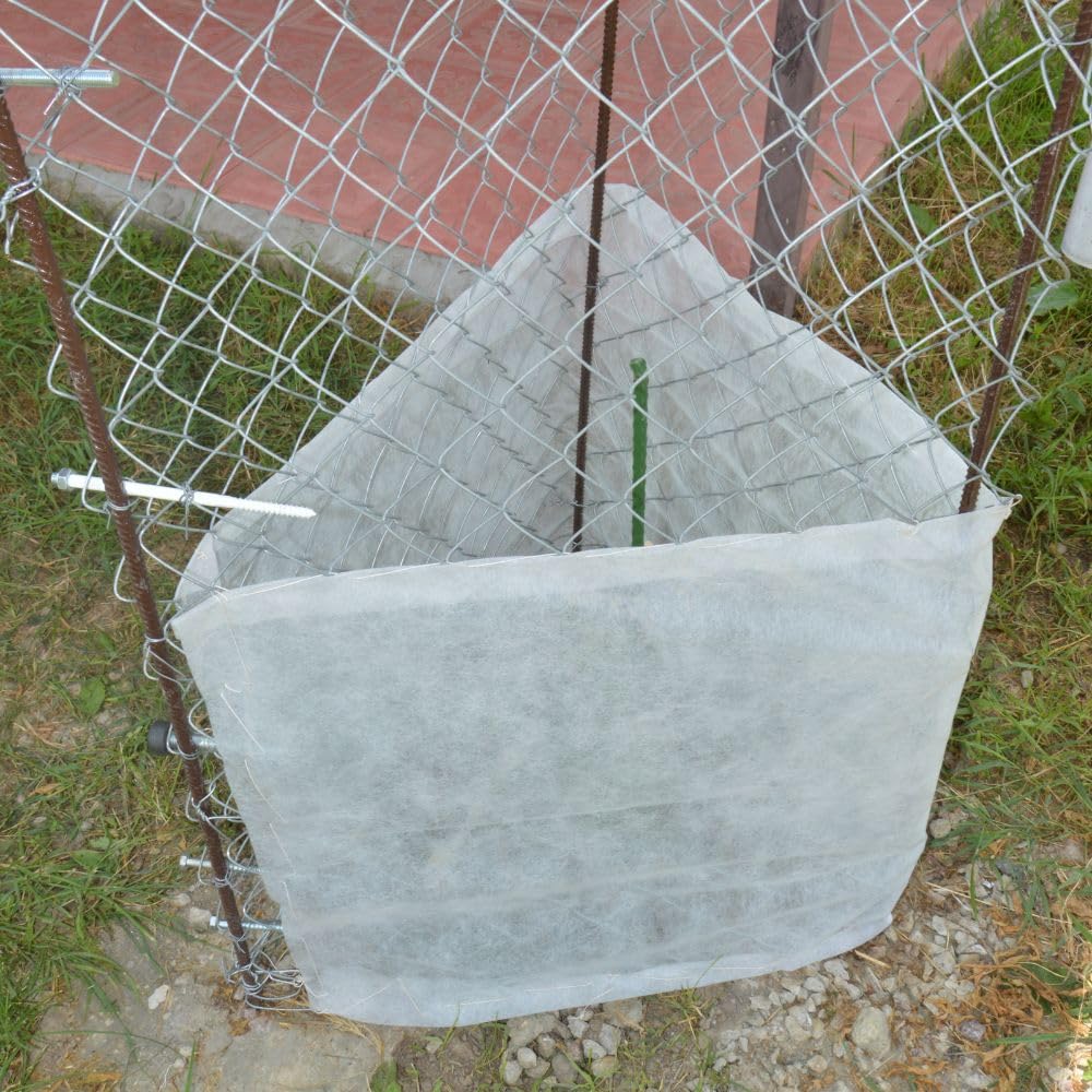 EraGreen Tejido de invierno 80g/m² 3,2 m x 80 m - Tejido para protección contra heladas de las plantas, tejido de protección contra el frío UV-resistente e impermeable, tejido para invernadero, tejido