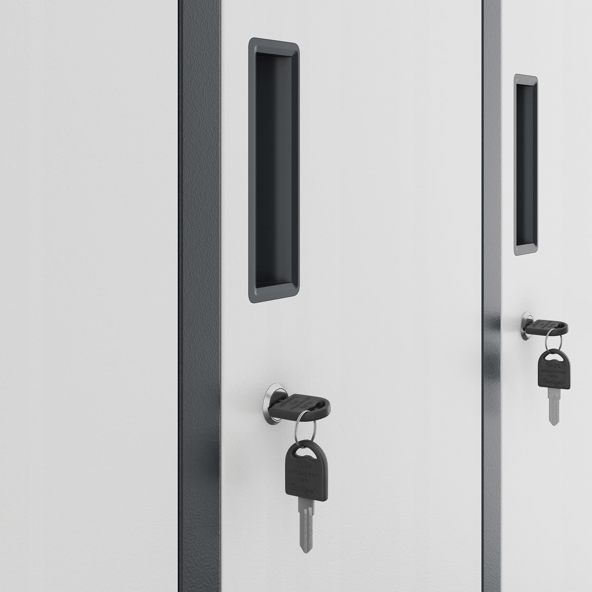 Jan Nowak Taquilla Vestuario Metálica 10 Puertas USB C, 172 x 136 x 45 cm