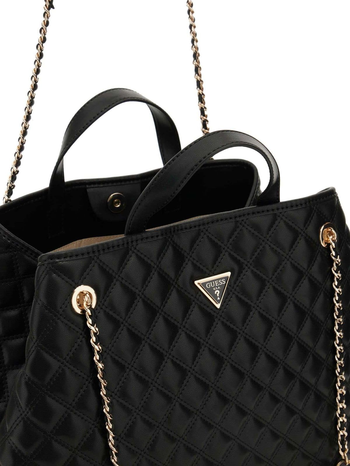 GUESS Shopper Giully II 2 in 1 Tote Black schwarz