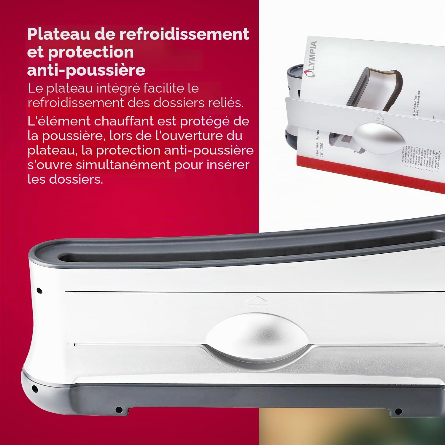 OLYMPIA TB 1280 Thermorelieuse