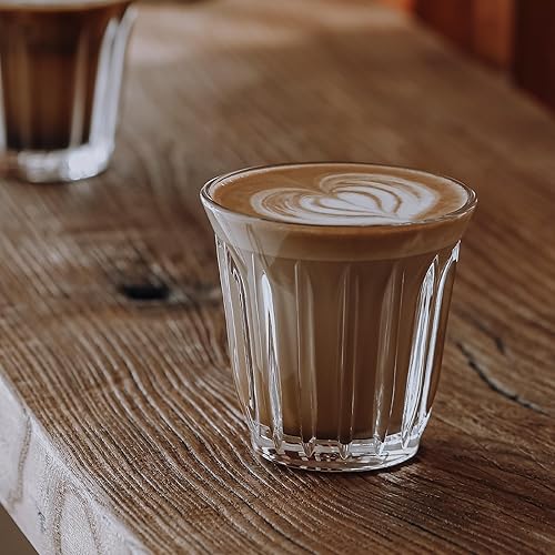 Miniatura 6 de MHW-3BOMBER Juego de 6 vasos de café expreso de 8.1 onzas para bebidas, latte, agua, whisky, jugo, cóctel, cerveza G5055*6