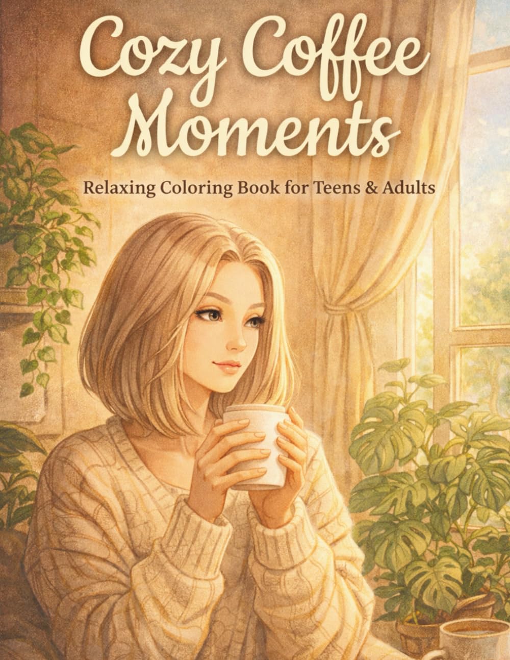 Cozy Coffee Moments: Slow Down and Color Your Worries Away