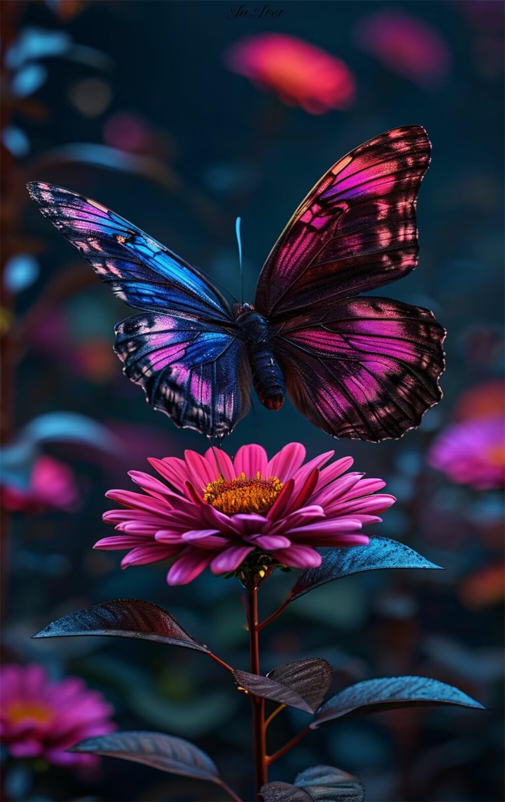 Puzzle de 2000 Piezas Margarita Mariposa 100x70 cm, Juguete desafío y Juego Educativo, Ejercita Paciencia, Rompecabezas Clásico para Adultos 2000 Piezas