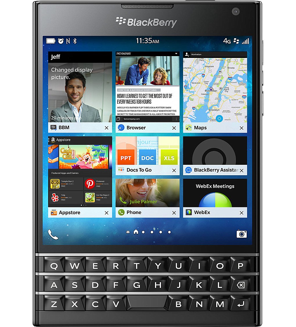 Amazon.co.jp: 【日本正規代理店品】 BlackBerry Passport Black SIM  