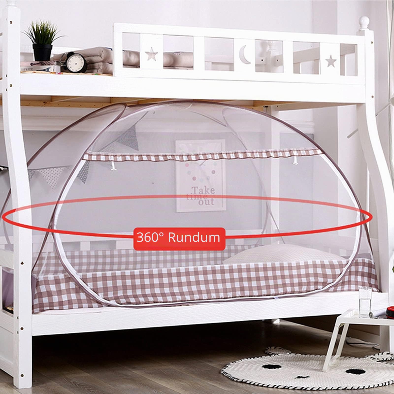 Faltbare, Super Große Moskitonetze,-Moskitonetze Einzelbetten,DASS Insekten Die Luftzirkulation Gewährleisten Geeignetes Reisecamping,E,1 * 2 * 1M