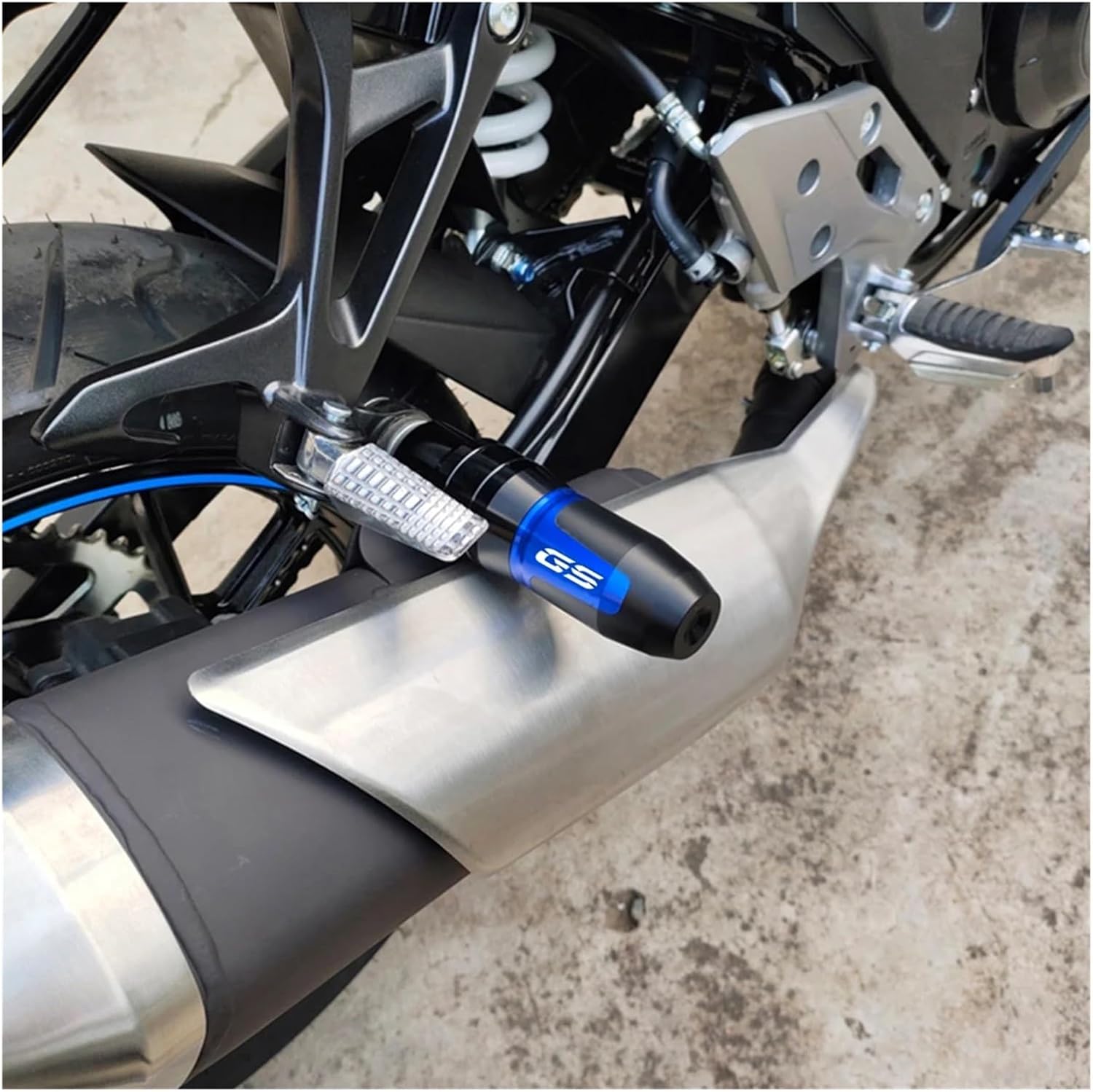 Мотоцикл Выхлопная труба Защитный кожух R1200GS 1250GS 1300GS 2023-2024 Защита от столкновений и ударов выхлопных заслонок Glod