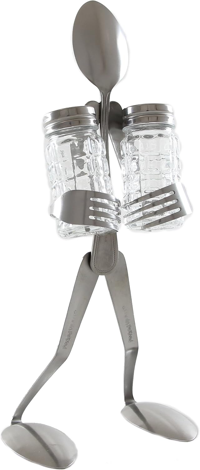 S01 Spoon Salt and Pepper Stand Table Topper