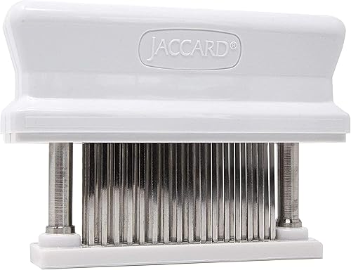 Jaccard Ablandador de carne de 48 hojas ablandador de carne original Super 3 150 x 400 x 575 pulgadas blanco