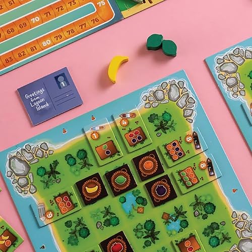 Miniatura 3 de Capstone Games: Juicy Fruits, juego de mesa de estrategia, juego rápido y fácil, cultiva deliciosas frutas en el paraíso de 1 a 4 jugadores, tiempo