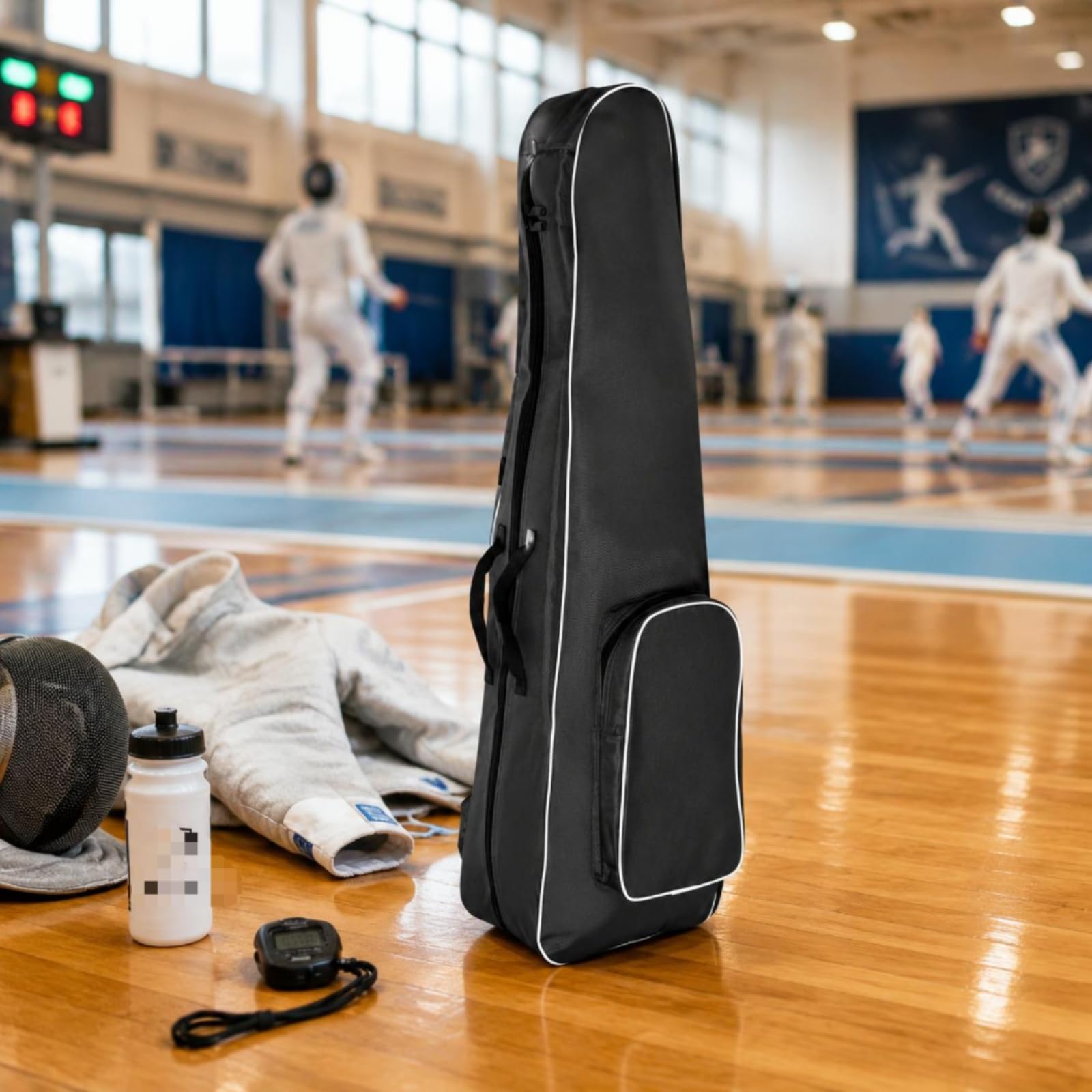 Gralara Sacca Porta Spada Doppio Strato Zaino da Scherma Resistente All'usura Attrezzatura Sportiva per Bambini