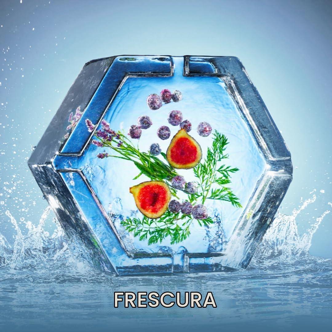 Philipp Plein – Eau de Toilette No Limits Super Fresh 90 ml – Perfume para Hombres – Notas Frescas y Amaderadas – Una Ola de Energía, Hedonismo y Éxito – Frasco de Vidrio Lacado en Negro y Azul