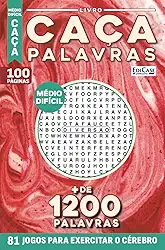 Livro Caça-Palavras 66: Nível Médio/ Difícil - 81 Jogos para exercitar o cérebro