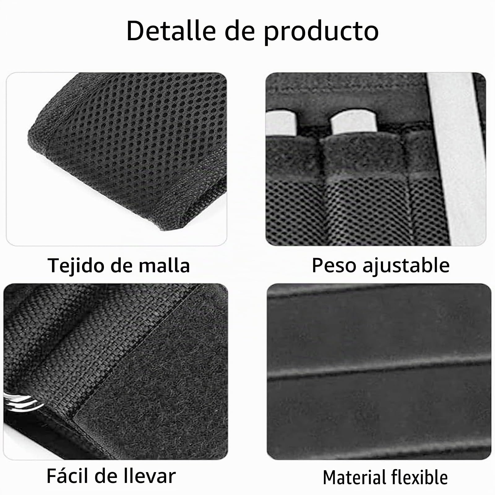 Chaleco lastrado de 10 kg para hombres y mujeres, chaleco de entrenamiento de fuerza con bolsillo, sin pesas, para ejercicio al aire libre y deportes