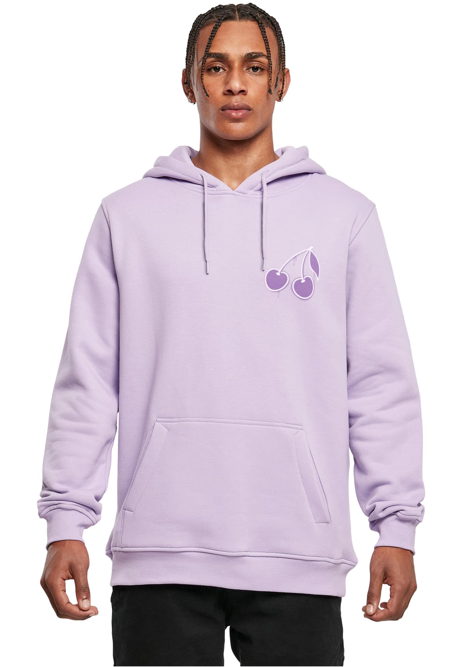 Mister Tee Męska bluza z kapturem Paradise Cherries – luźna bluza z kapturem w stylu Streetwear z nadrukiem z przodu i z tyłu, na co dzień i w czasie wolnym