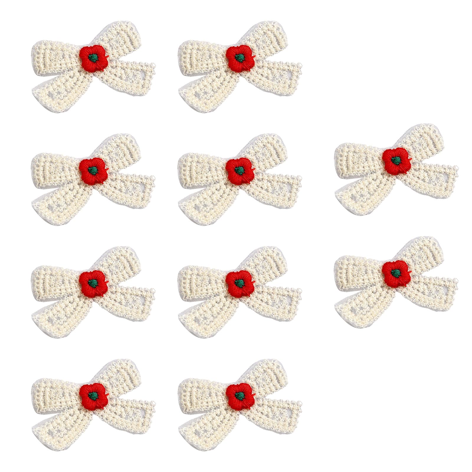 GMBYLBY Creative Embroidery Appliques Decorative Fabric Patches Delicate Appliques For Customizing Clothes Bags Textile Fabric Patches