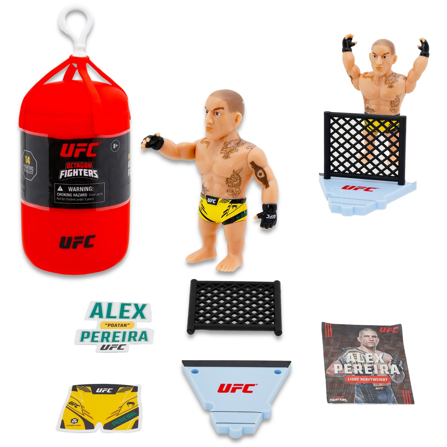 Amazon.com: P.M.I. UFC - Juego de cajas ciegas de mini figuras articuladas,  accesorios, calcomanías, más | Figuras coleccionables de luchador de UFC :  Deportes y Actividades al Aire Libre