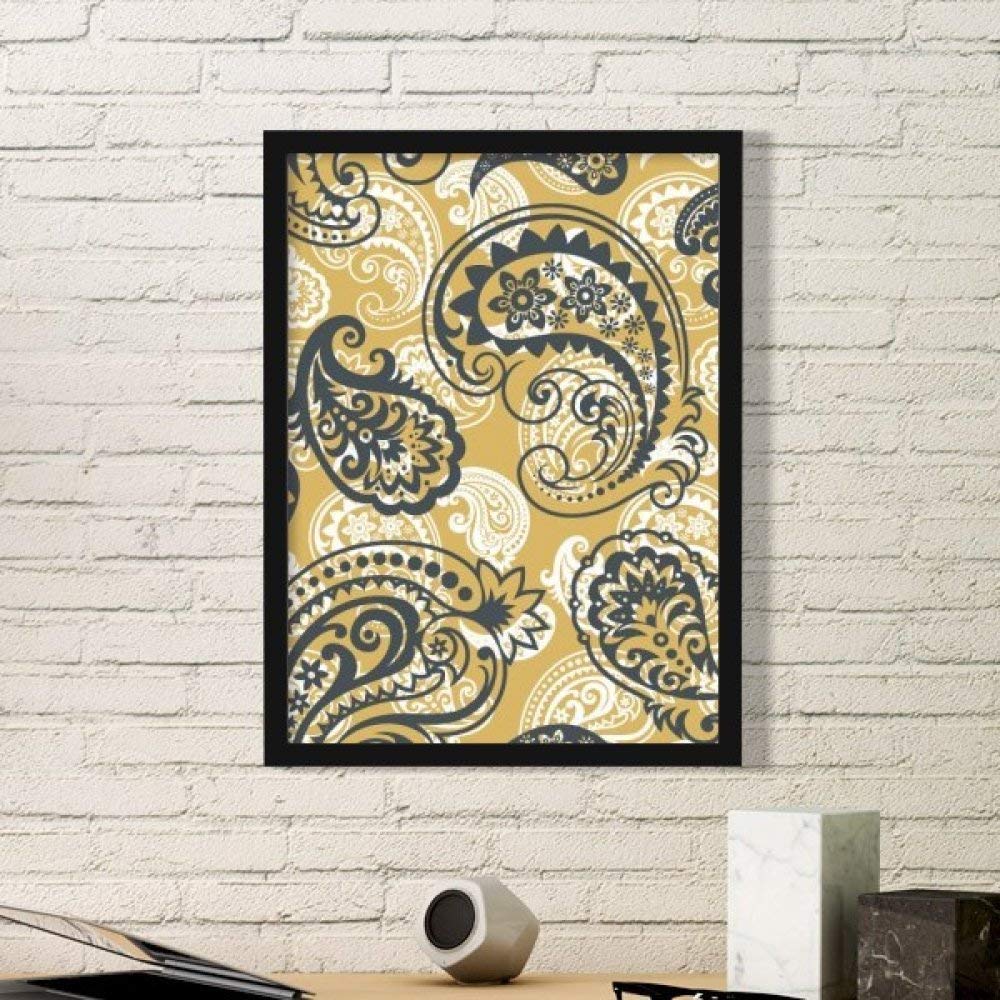 Peintures sur cadre photo noir pour une déco murale salon chaleureuse