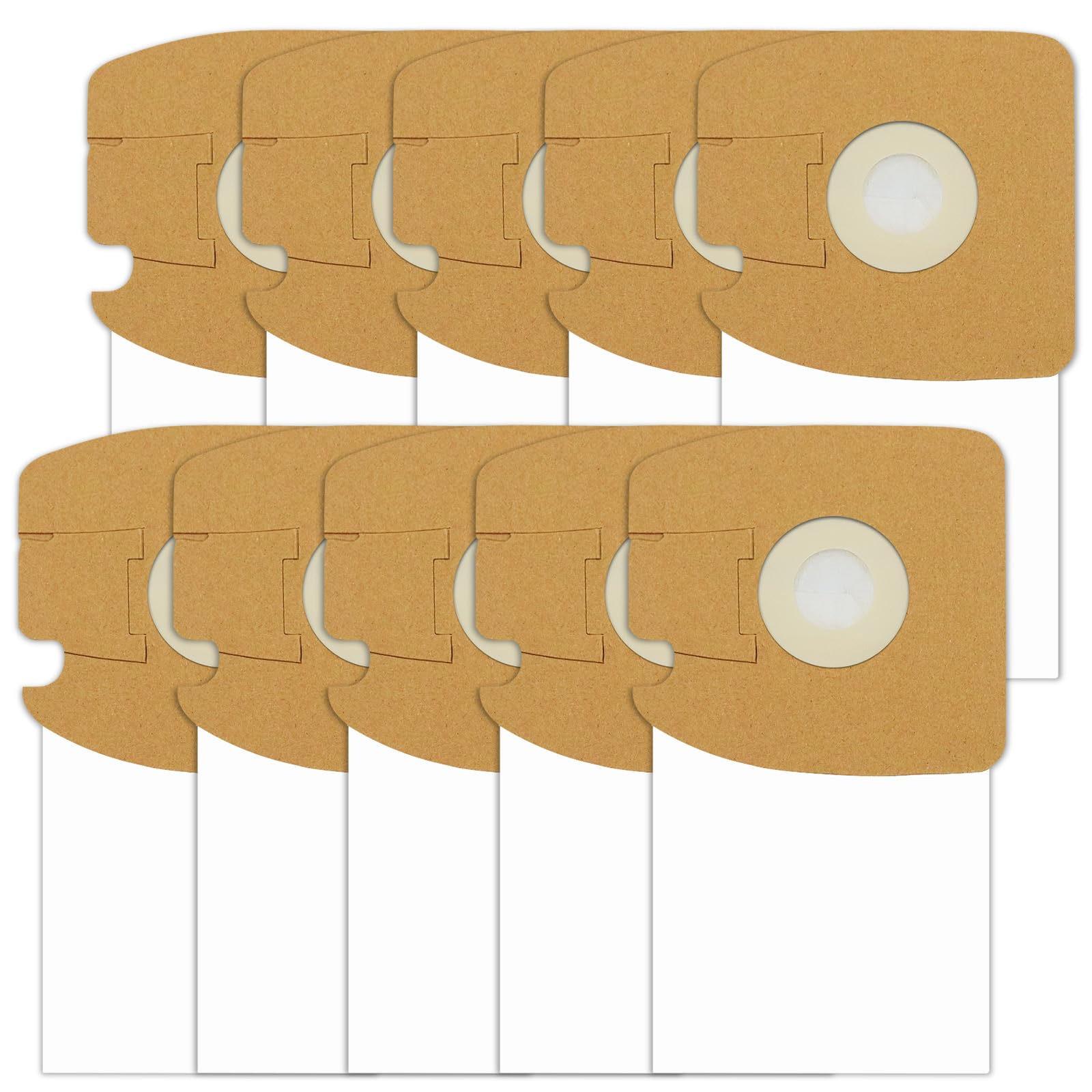 Photo 1 of 10 Pack MM Vacuum Bags Replacement Compatible with Eureka Style MM Mighty Mite 3670 and 3680, 60295, 60295A, 60295B, 60295C, 60296 & 60297A Series Canister Vacuums