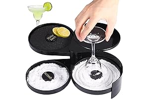 3-Tier Bar Juice Cocktail Seasoning Box with Sponge