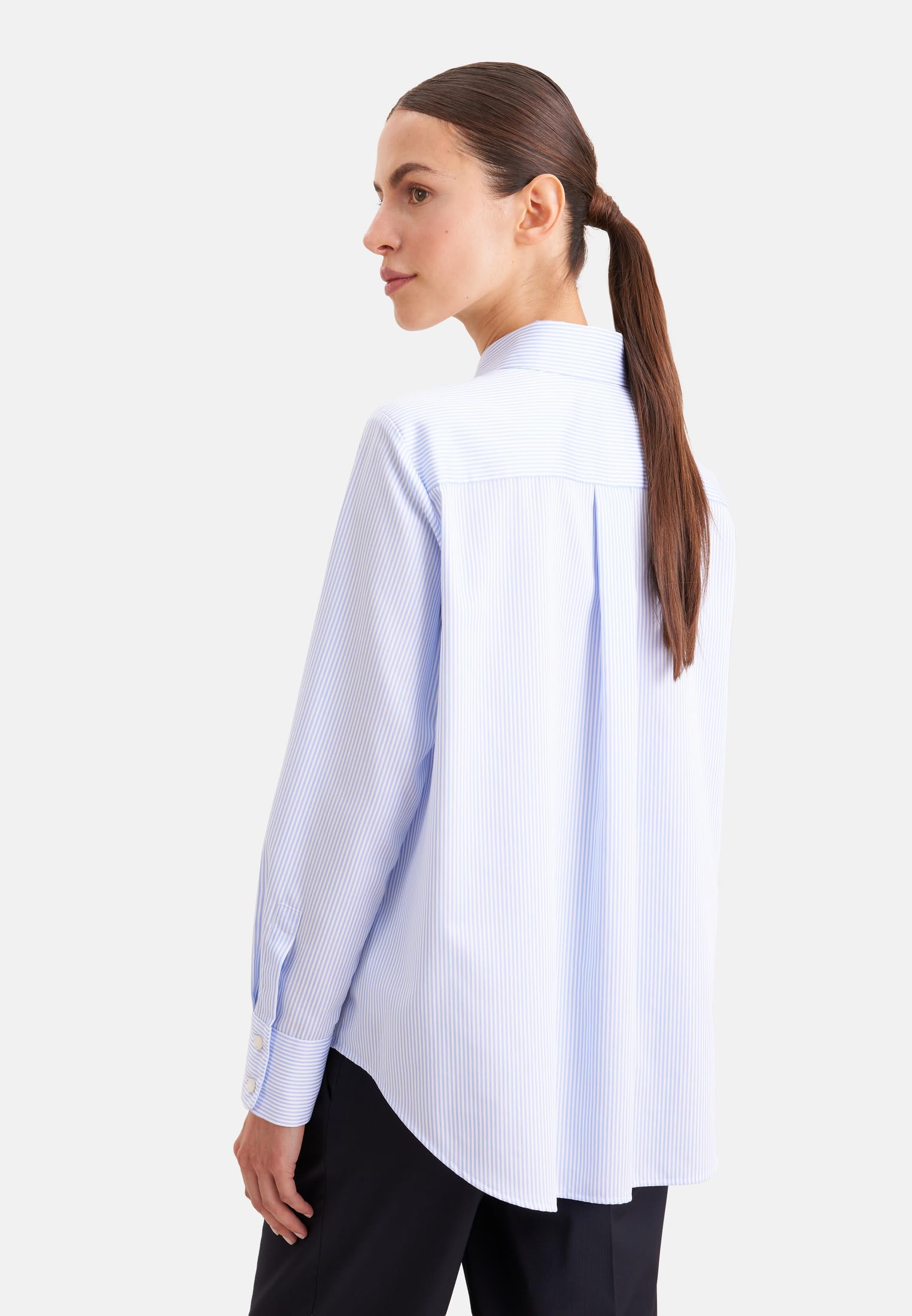 Seidensticker Damen Regular Fit Langarm Bluse Bluse