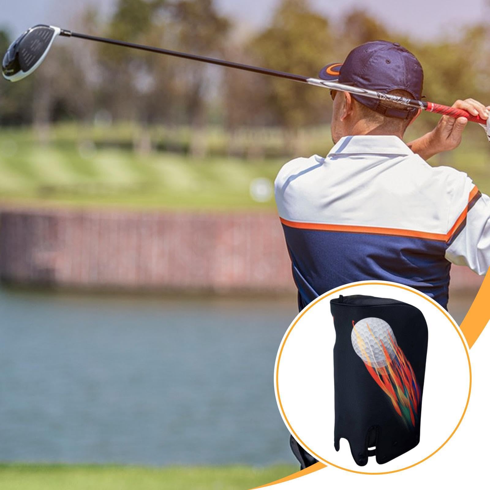 Funda Impermeable para Bolsa de Golf Cubierta Antipolvo Portátil Resistente Al Agua Protección Ligera Almacenamiento Fácil Adecuada para Principiante