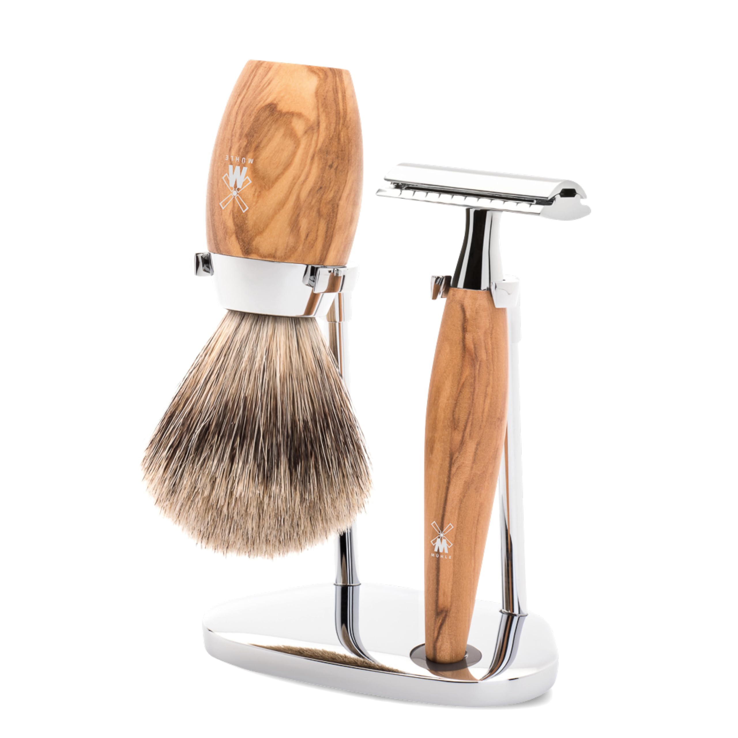 Set Afeitado Mühle Brocha Afeitar y Maquinilla Serie Kosmo