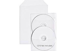 Protect and Preserve: 100 Crystal Clear CPP Sleeves with 2 Non-Woven Disc...