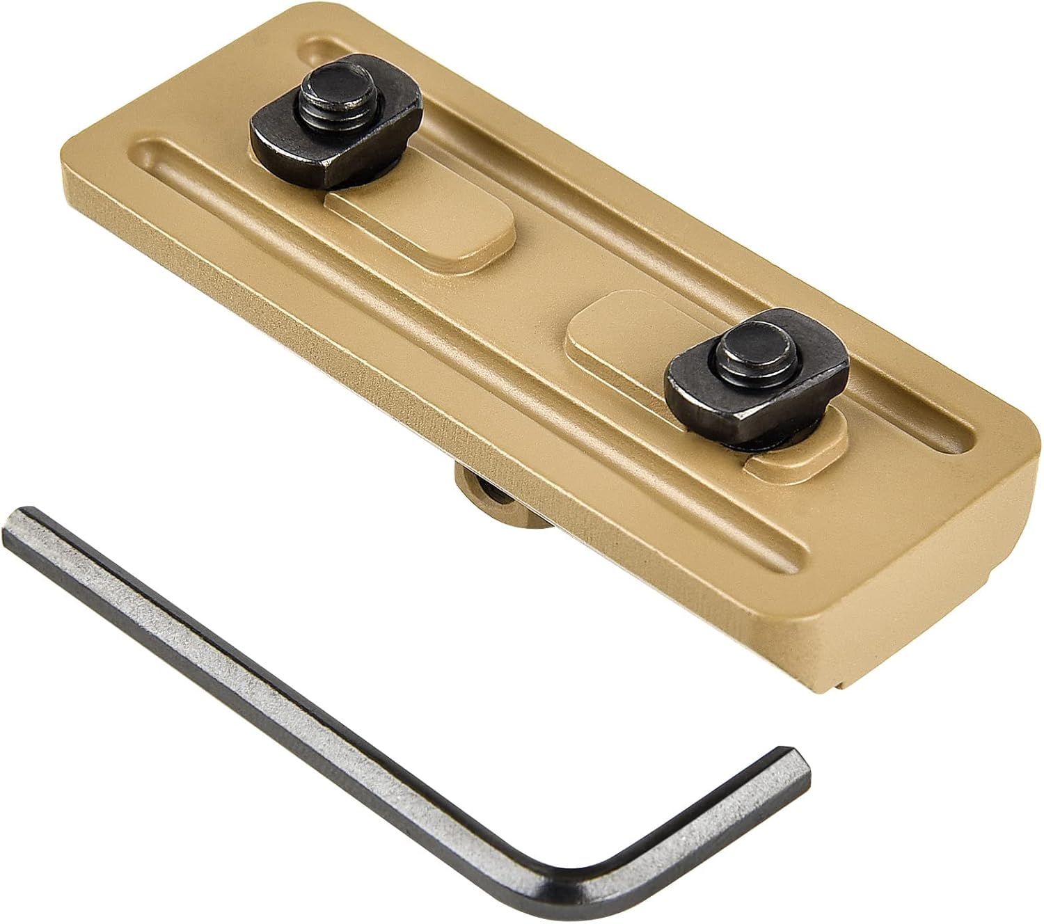 CVLIFE Bipod Adapter Bipod Mount for M-Rail 4 T-Nuts 4 Screws and 1 Wrench : Everything Else