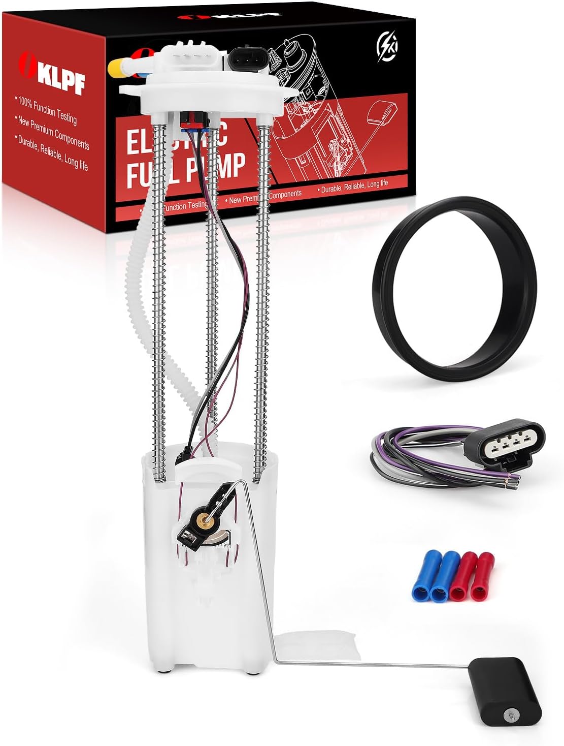 OKLPF Electric Fuel Pump Module Assembly E3500M Compatible With 1999 2000 2001 2002 2003 2004 Chevy Silverado 1500 2500 3500 1500HD 2500HD,1999-2004 GMC Sierra 1500 1500HD 2500 2500HD 3500 C3