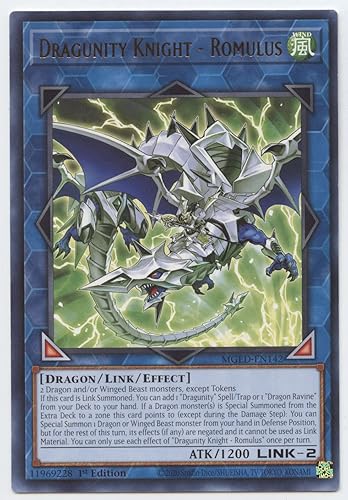 Dragunity Knight - Romulus - MGED-EN142 - Raro - 1 Edición