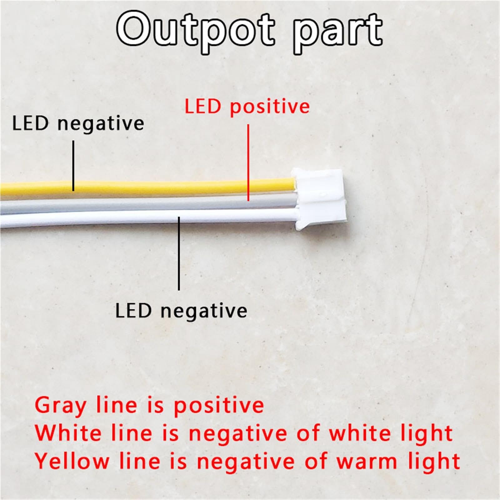 Sterownik LED 3 Kolorowy Adapter Do Oświetlenia AC Nieizolujący Transformator Zamiennika Sufitowego 12W-140W Wysoka Stabilność((20-40W))