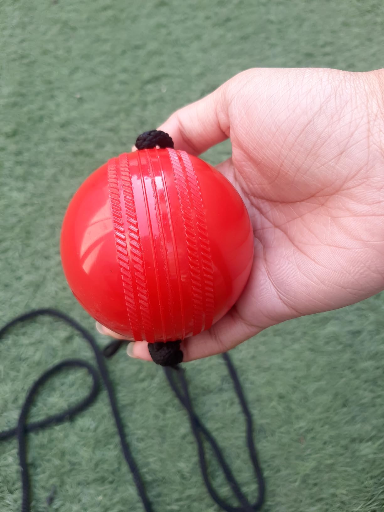 Palline Da Cricket Morbide ONEGlobal - Confezione Da 6 Rosse, Leggere Con Vero Rimbalzo, Ideali Per Allenamento Interno/Esterno