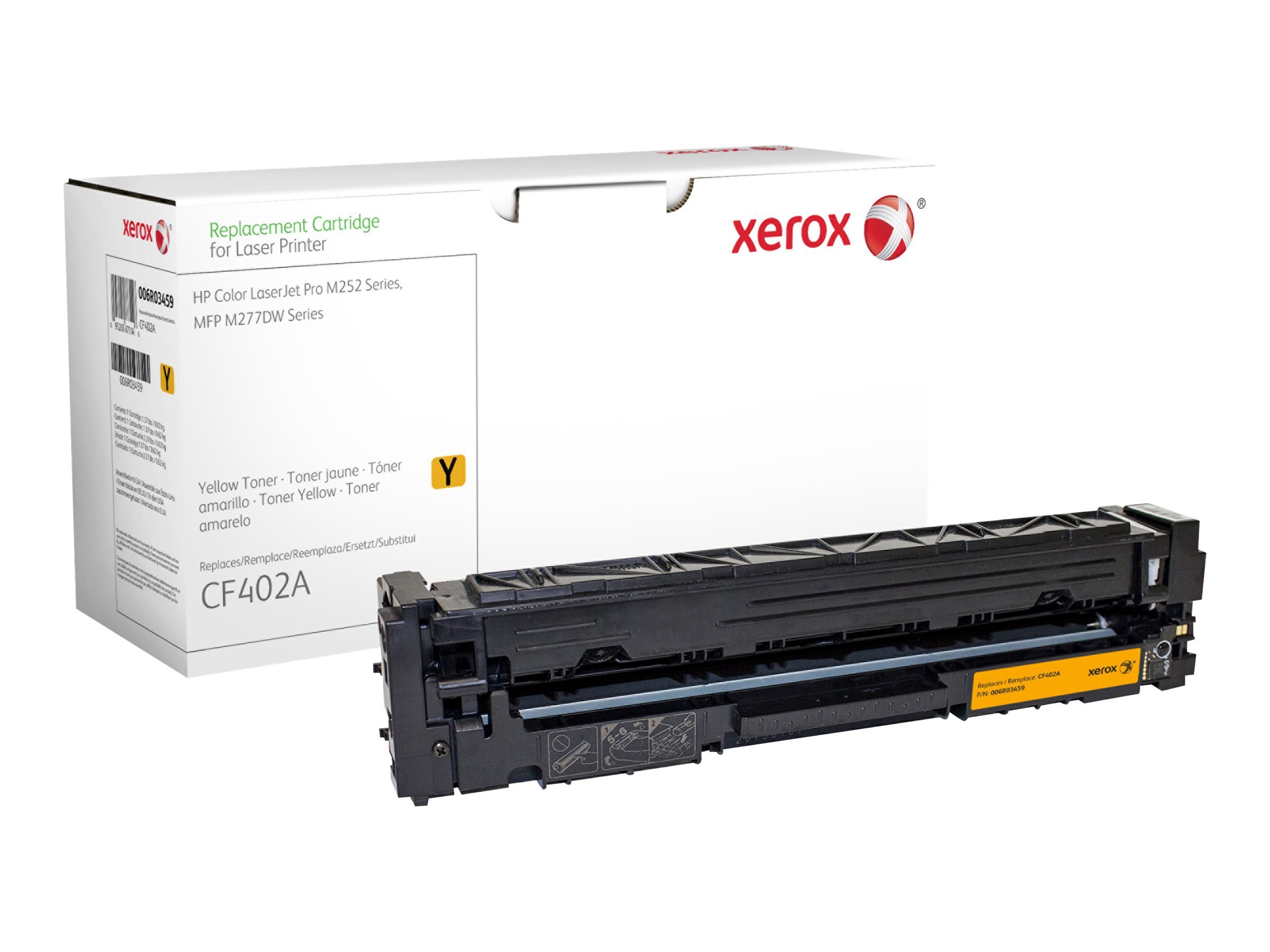 Xerox Xrc Toner Gelb Cf402a Ersatz Zu Hp 1a Fuer Clj Pro M252 M274 Mfp M277 Amazon De Burobedarf Schreibwaren