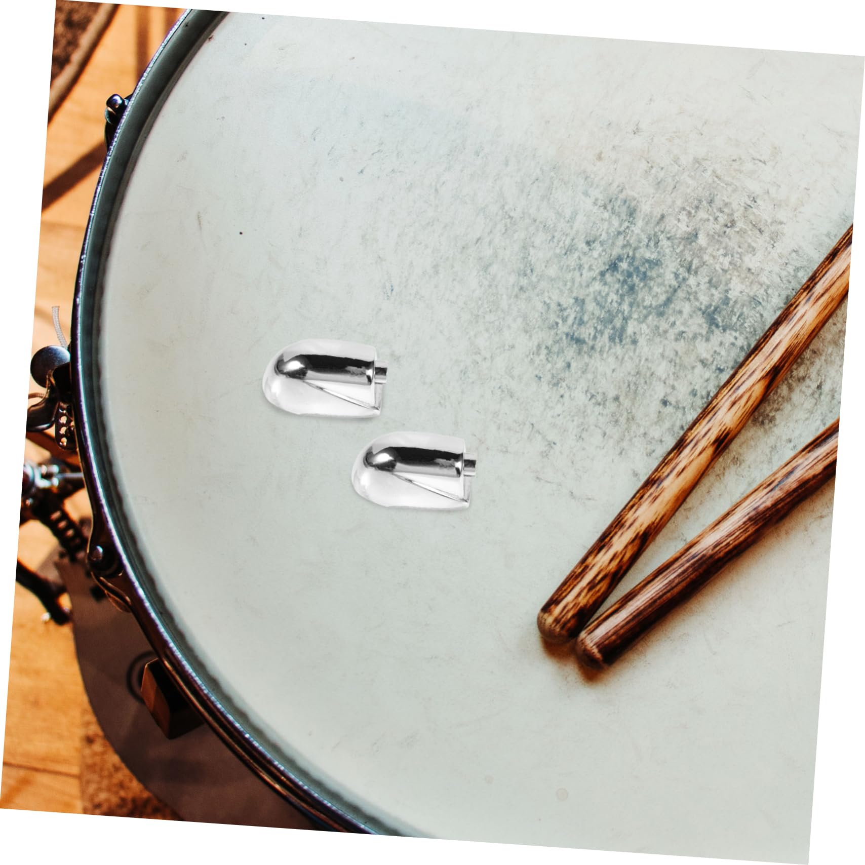HEMOTON 15 Stück Single End Drum Ear Percussion Claw Hooks Connector Claw Hook Drum Lug Snare Drum Lug