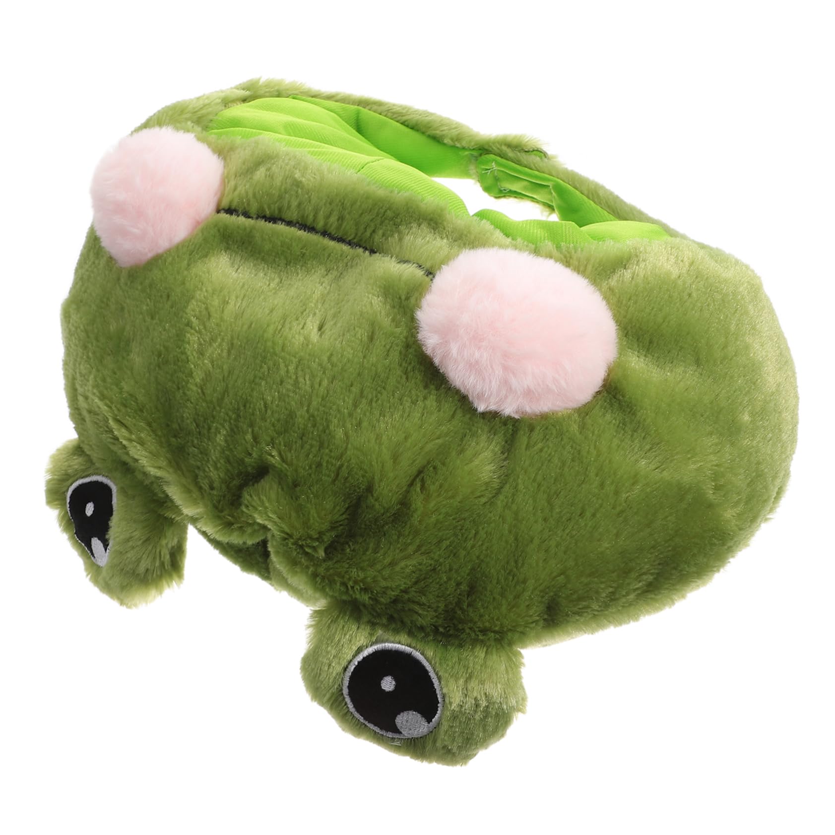 Cabilock 2piezas Sombrero De Rana De Peluche Para Cosplay Accesorio Divertido Para Fiestas Halloween y Diseño Adorable Para Adultos
