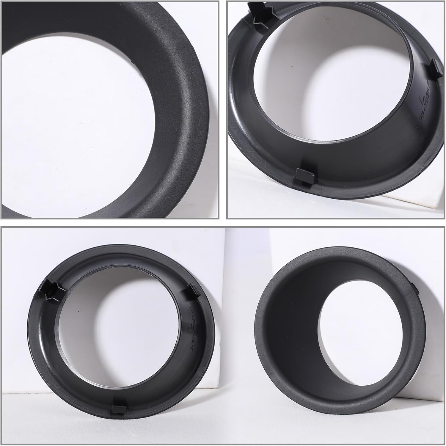 AUTOWIKI Fog Lights Bezels For Nissan Frontier 2005-2016 (Metal Bumper Only) OEM Replacement Fog Lamps Cover for 05-16 Frontier 2PCS