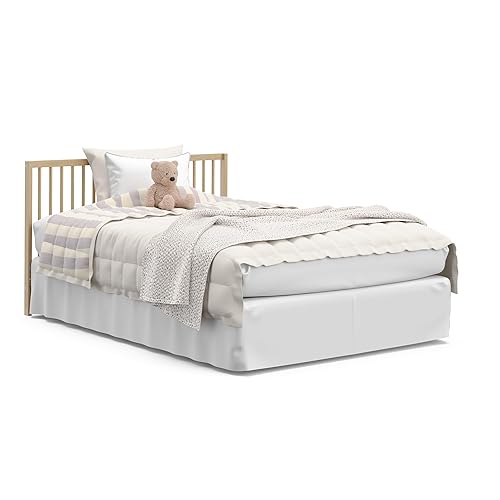 Miniatura 129 de Graco Teddi Mini cuna convertible 4 en 1 con colchón resistente al agua (blanco/madera flotante), certificado GREENGUARD Gold, colchón de 2.75