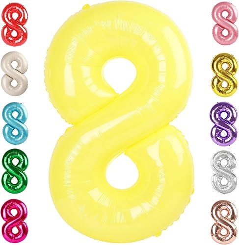 Vista 157 de Globos del números 0 de 40 pulgadas para formar los números 10, 20, 30, 40, 50, 60, 70, 80, 90, 100, para decoración de cumpleaños, bodas, eventos