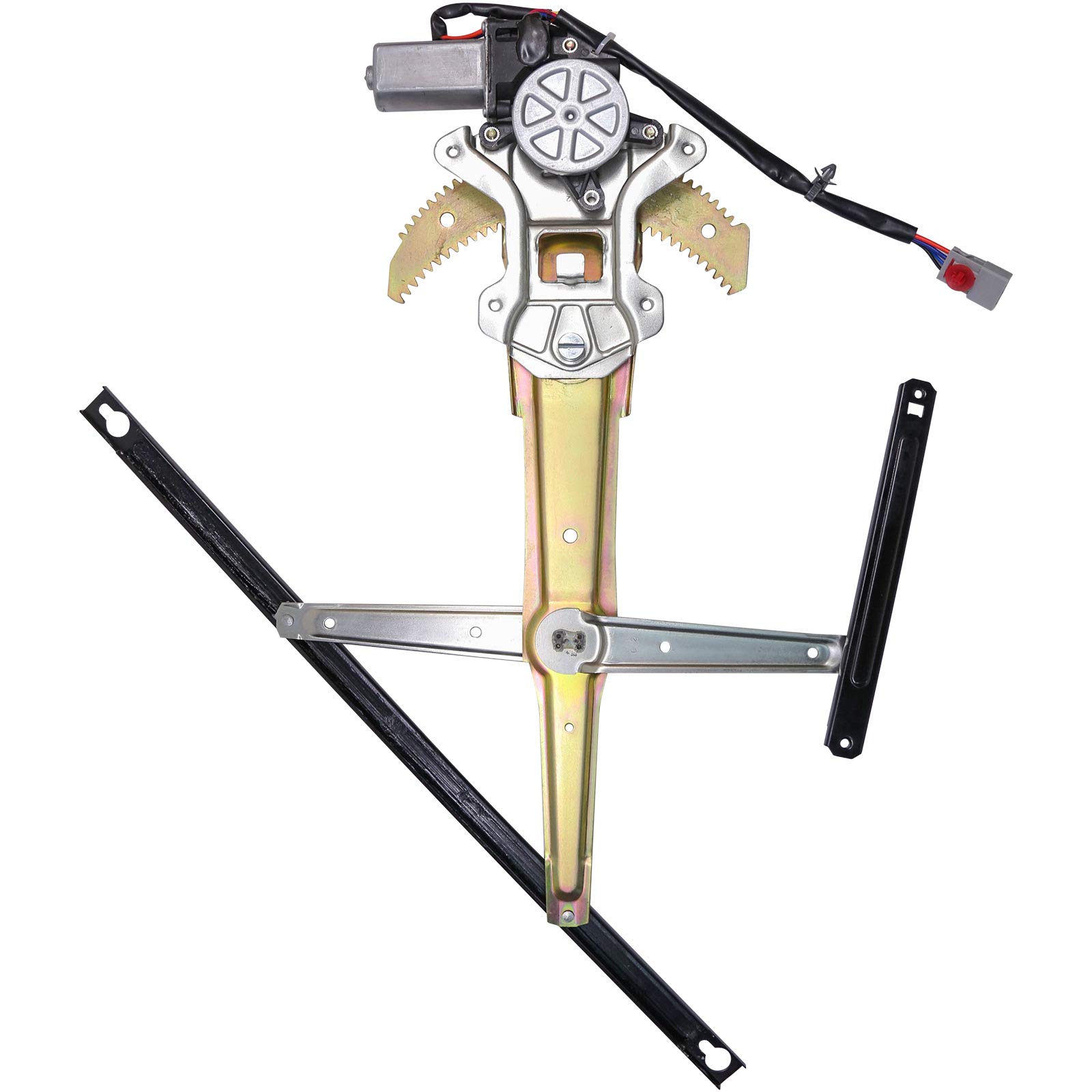 Photo 1 of 741-950 Front Driver Side Power Window Regulator with Motor Assembly Compatible with 1997-2001 Honda CR-V, OE 11A185, 81700, 821533DR, 88146, APWR0243, H462918, SK741950, WL41950, WLR1071, 72251S10J01