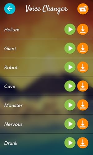 Voice Changer Effects