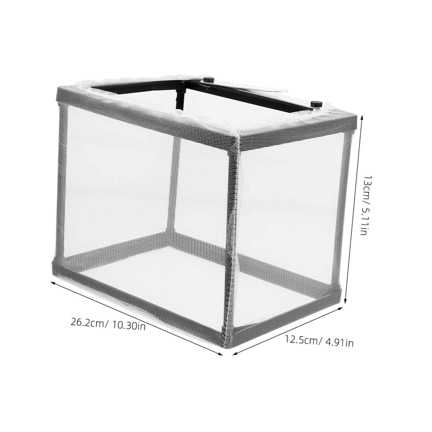 HANABASS 5stücke Aquarium Zuchtbox Für Babyfische Atmungsaktive Isolationsbox Mit Feinem Netz Sicher Und Praktisch Für Aufzucht Leicht Zu Reinigen Und Tragbar Für Aquarien Und