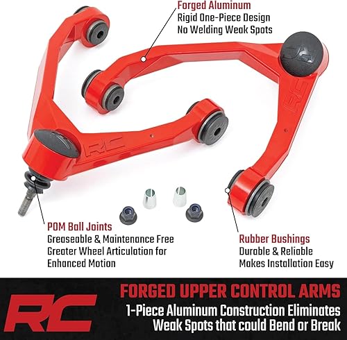 Miniatura 6 de Rough Country Brazos de control de aluminio forjado para Ram 1500-31402 19-22
